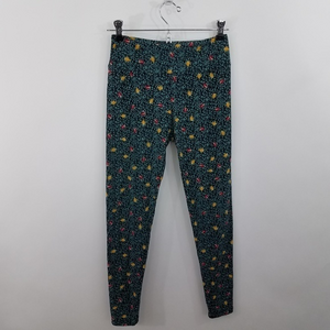 Lularoe Leggings OS One‎ Size Green Red y…